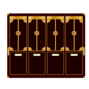 納骨堂のイラスト